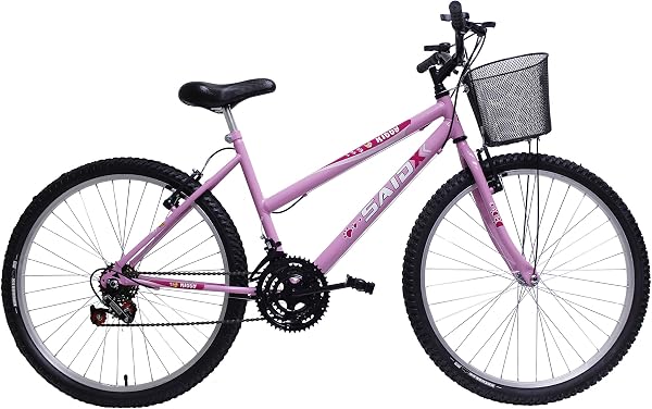 Bicicleta Aro 26 Feminina de Passeio 18 Marchas Saidx